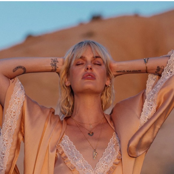 Spell & The Gypsy Wild Love Gold Shield stud earrings 🛡 - Picture 12 of 14